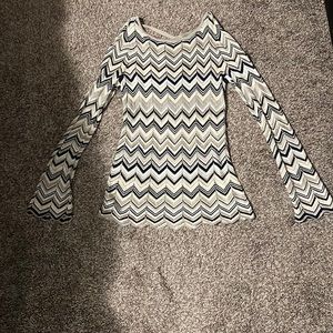 Long sleeve winter blouse